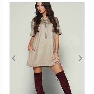 Brand new shirt dress satin feel!